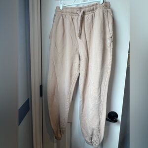 WEWOREWHAT tan sweatpants